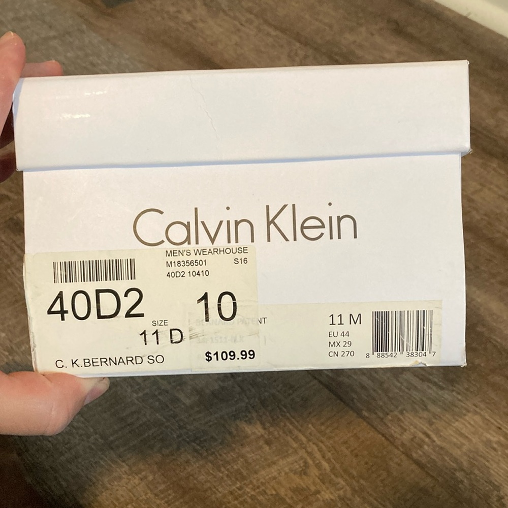 Black Calvin Klein Dress Shoes